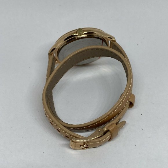 Michael Kors MK4288 Women's Beige Leather Analog S - Picture 11 of 12